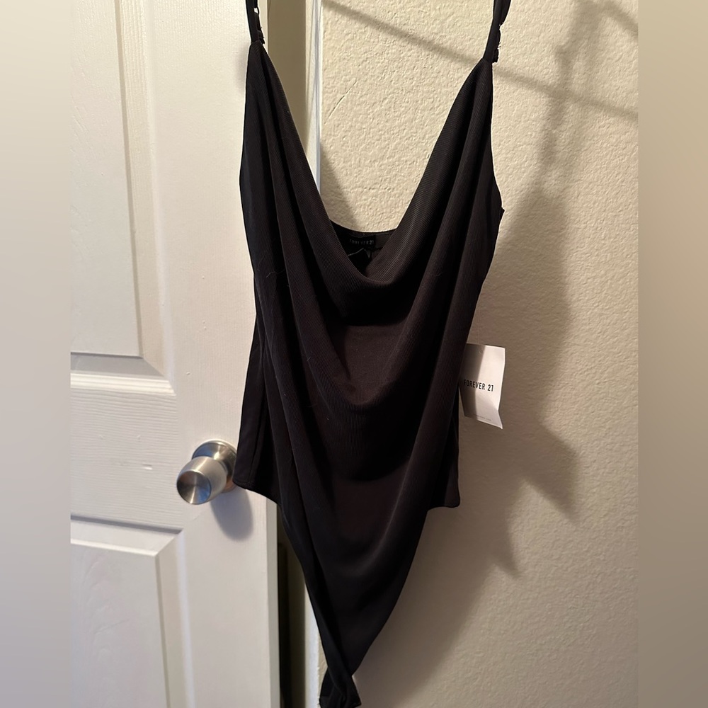 Forever 21 Cowl Neck Bodysuit
